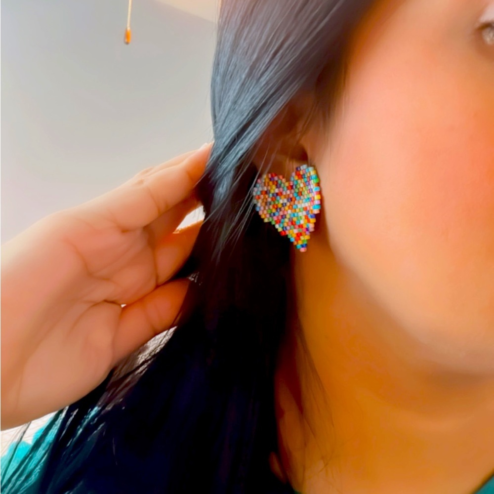 Aretes de corazón